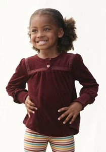 Matilda Jane Just Imagine Bronwyn Girls Knit Velour Top Size 6 NWT - Picture 1 of 4