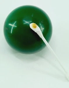 Bakelite Rare Vintage Snooker Billiard Ball Green Bakelite 344grams 3 pieces - Picture 1 of 10