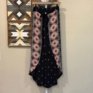 Japna Open Side Flowy Bohemian Palazzo Pants XS - Picture 1 of 7