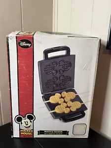 Raro Disney MICKEY MOUSE Waffle Maker DCM-4 Waffle On a Stick con Manual + Palos - Imagen 1 de 11