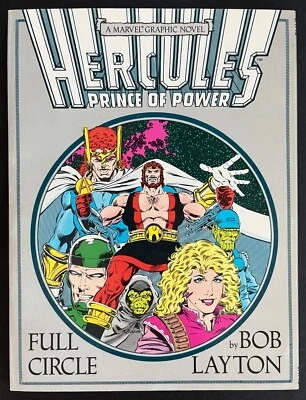 Hercules, Prince Of Power: Full Circle (1988, Bob Layton, Marvel, Graphic Novel) - Image 1 of 2