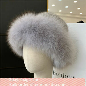 Women Real Mink Fur Hat Knitted Stretch Cap Bowler Cloche Hat Fox Fur Trim Brim