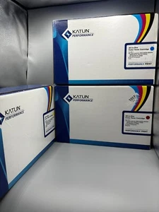 Lot of 3 New Katun Performance All-in-One Toner Cartridges Magenta, Yellow, Cyan - Picture 1 of 15