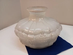 Original 10" Satinierter Glasschirm #401 für eine Aladdin Öllampe - Bild 1 von 6