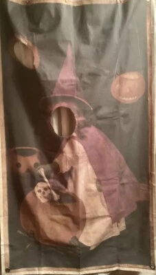 NUEVO - Lienzo Bruja Foto utilería Banner Fiesta Decoración 43W X 70L Foto 1 de 3