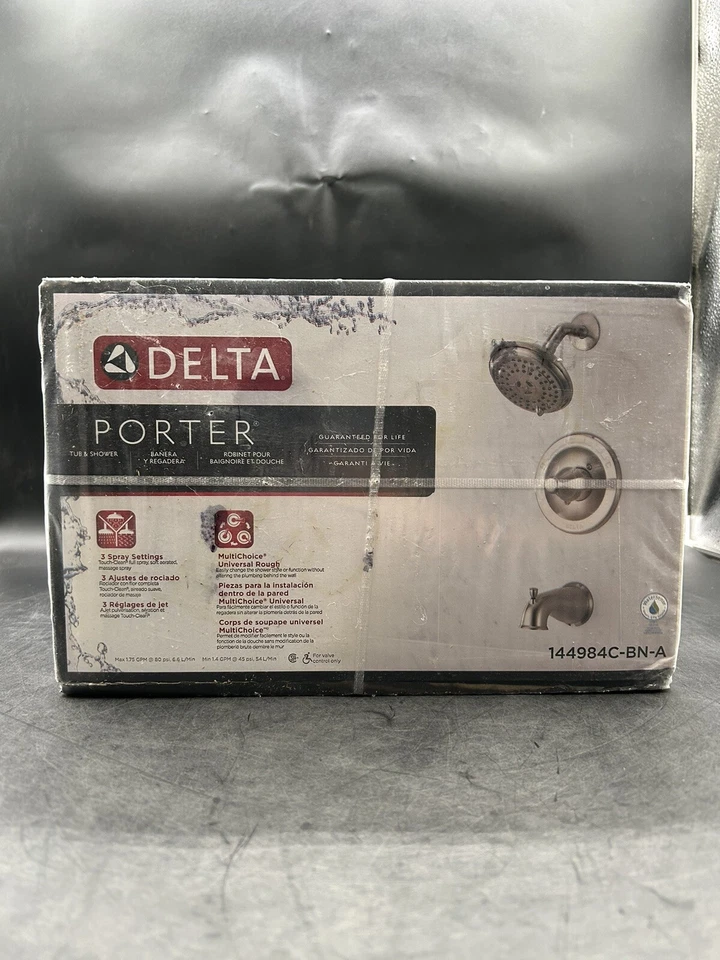 Delta 144984C-BN-A 3-Spray Shower Handset - Silver