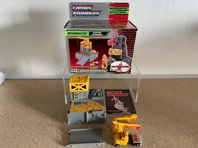 Transformers G1 1989 IRONWORKS MIB micromaster hasbro - Image 1 of 4