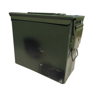 TALL 50 CAL GRADE 2 EMPTY AMMUNITION AMMO CAN - RARE - Picture 1 of 2