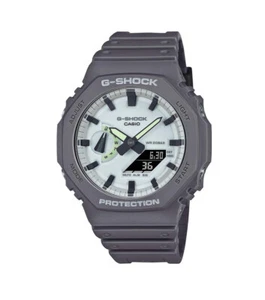 G-SHOCK Herrenuhr mit nachleuchtendem Zifferblatt, 20 bar, GA-2100HD-8AER