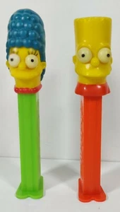 PEZ Lot of 2🔥 Simpsons Pez Bart & Marge Simpson 🔥 Fox Cartoons Vintage PEZ🔥 - Picture 1 of 7