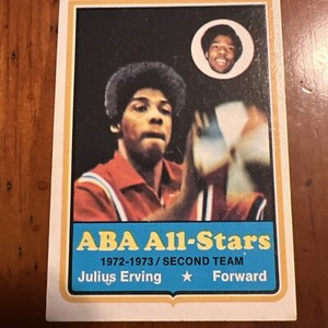 1973-74 Topps #240 Julius Erving Excellent Condition ABA