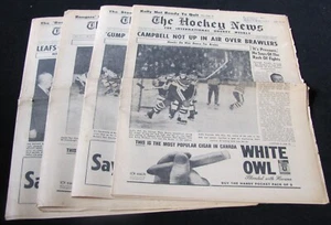 4 Issues THE HOCKEY NEWS NOVEMBER OF 1960 - Picture 1 of 9