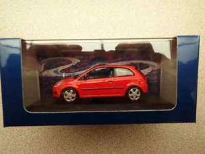Ford Concessionario Modello 403 081123 1:43 Ford Fiesta 2002 Mk5 3 Porte Rosso Intoccato - Foto 1 di 17