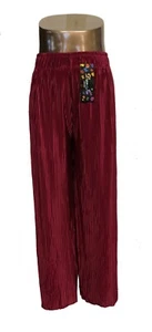 Women's Casual Loose Stretch High Waist Wide Leg Long Pants Palazzo US SELLER - Picture 1 of 50