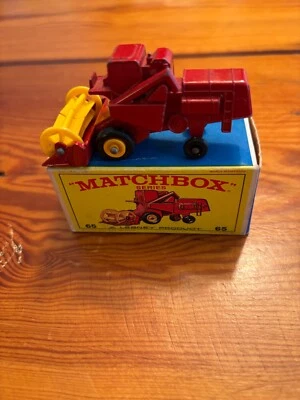 LESNEY MATCHBOX - #65  CLAAS COMBINE HARVESTER w/ “Original Box!” - Image 1 of 4