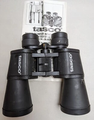 Vintage Tasco 10X50 Binoculars Zip Focus 2023 BRZ Wideangle 367 Ft/1000 Yards - Image 1 of 4