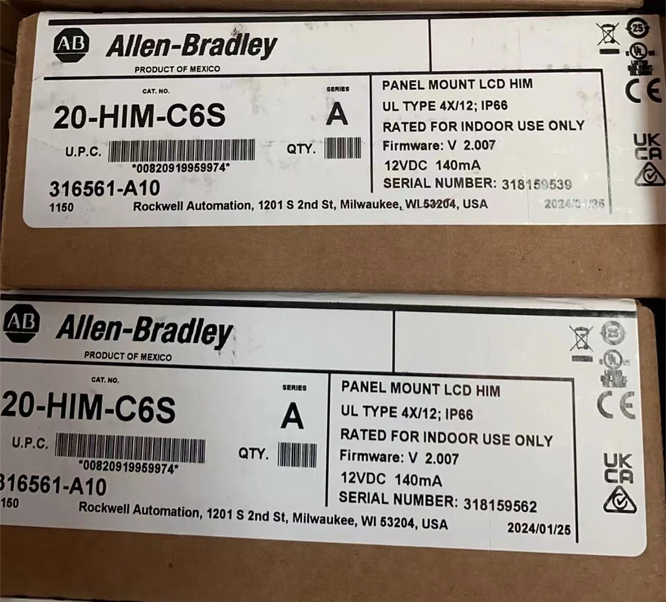 New 20-HIM-C6S Allen Bradley Powerflex Panel Installation LCD UPS Fast Shipping - Image 1 of 1