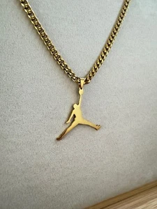 Collar Jordan Jumpman - 5mm Cubano - 22 Pulgadas - Michael Jordan - MJ 23 NBA - Imagen 1 de 1