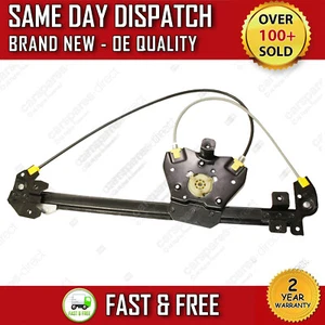 FOR VAUXHALL MERIVA 2003>2010 REAR LEFT NEAR SIDE WINDOW REGULATOR WITHOUT MOTOR - Picture 1 of 12