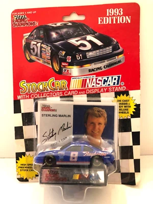 RACING CHAMPIONS STERLING MARLIN FORD NASCAR 1:64 SCALE 1992 FACTORY ERROR - Image 1 of 3