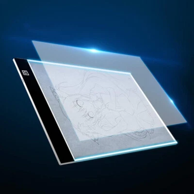 MARKENLOS A3 LED Dimmbar Lichttisch Leuchttablet Tracing Lightpad Board Zeichenbrett Neu