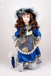 Auténtica muñeca de porcelana Brune Paula - Hecha en China (LB-158) - Imagen 1 de 5