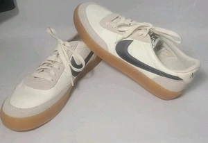 Nike Killshot 2 Sneaker weiß dunkelblau Gummi Leder Schnürschuhe LowTop Herren 8,5 gebraucht - Bild 1 von 12