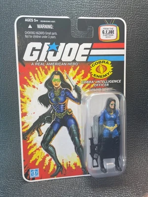G.I. Figura de acción Joe (Hasbro 3,75"): Oficial de inteligencia Cobra "Baronesa" Foto 1 de 4