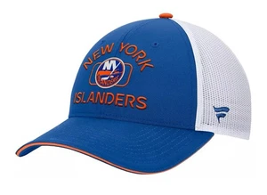 NHL Adlt New York Islanders Authentic Fanatics Rinkside Trucker Hat - Size: OSFA - Picture 1 of 6
