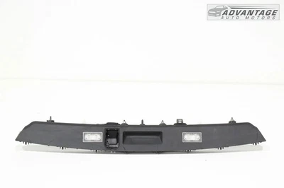 2017-2022 BMW 740i XDRIVE G12 TRUNK LID HANDLE TRIM W/ LICENSE PLATE LIGHT OEM - Image 1 of 4