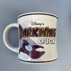 Disney Parks Darkwing Duck Disney Afternoon Ceramic Purple Mug Cup 12 Oz - Picture 1 of 4