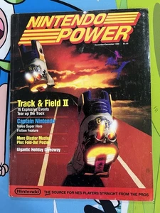 Nintendo Power Vol. 3 Blaster Master Poster November December 1988 Track & Field - Picture 1 of 5