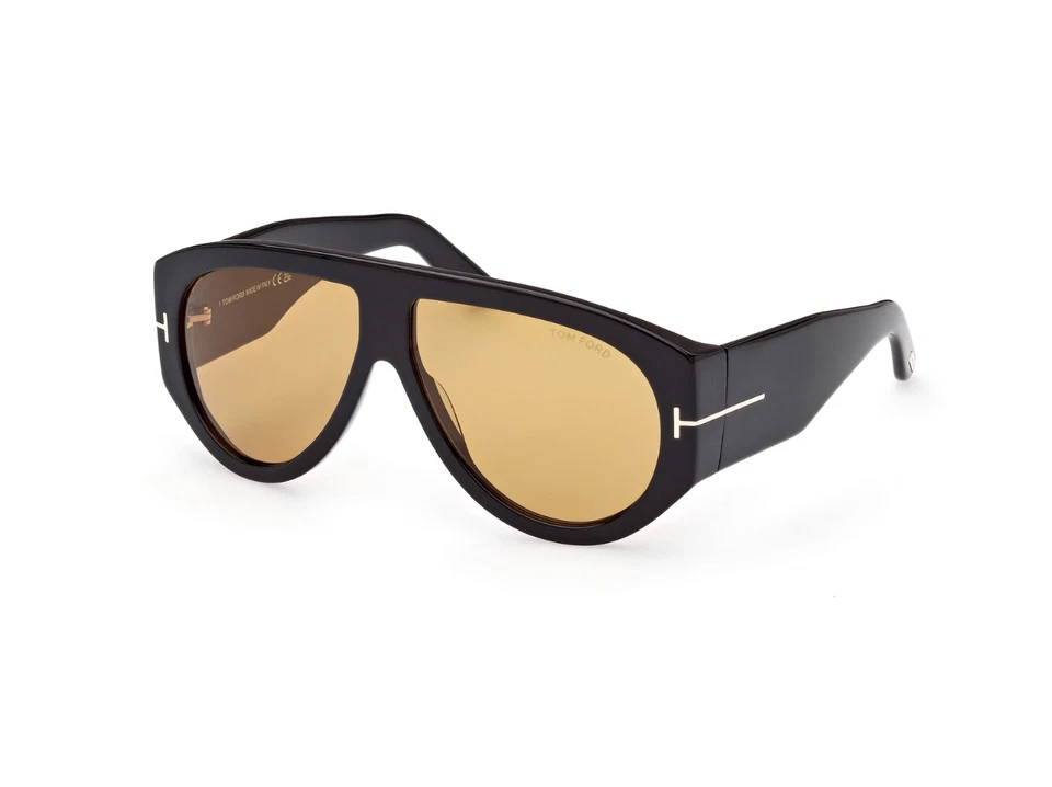 Gafas de sol TOM FORD FT1044 Bronson 01E negro marrón hombre Foto 1 de 4