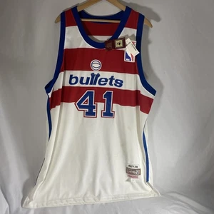 Mitchell & Ness White Hardwood Jersey Wes Unseld #41 Washington Bullets 1977-78 - Bild 1 von 13