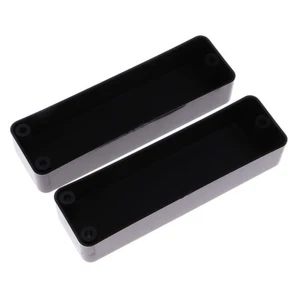 2pcs Geschlossene Humbucker Pickup Cover für Gitarre E-bass - Picture 1 of 7