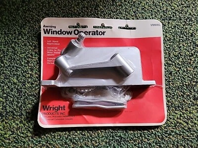 Conjunto de manivela toldo ventana operador nuevo stock antiguo VM600L Foto 1 de 2