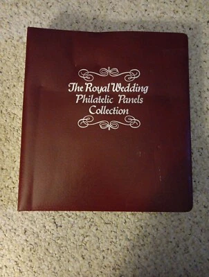 the royal wedding philatelic panels collection - Image 1 of 4