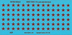 Skytrex 1/76 (20Mm) Decals - Stelle Sovietiche - Picture 1 of 1