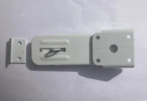 Pop Up Camper White Powder Coated Locking RV Lid Latch Snowmobile Tent - Picture 1 of 1