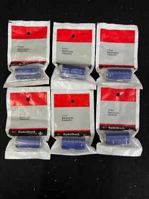 RADIO SHACK 4700uF 35WVDC CONDENSADOR ELECTROLÍTICO #272-1022, LOTE DE 6, NOS Foto 1 de 4