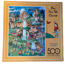 VINTAGE FX Schmid "Par for the Course!" 500 pc Puzzle (1994) RARE!!!