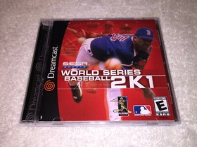 World Series Baseball 2K1 (Sega Dreamcast, 2000) ☆☆ Complete in MINT Case ☆☆ Exc