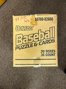 1989 Donruss Baseball puzzle and cards 10700-82600 - Picture 1 of 5