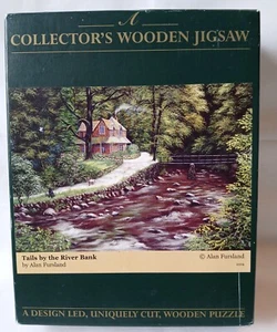 Rompecabezas de madera Wentworth Tails by The River Bank Alan Fursland 250 piezas - Imagen 1 de 17