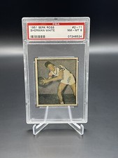 1951 Berk Ross Sherman White #2-11 PSA 8 NM MT Long Island University