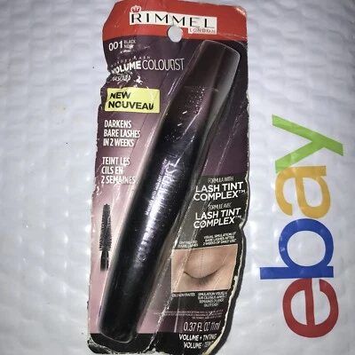 RIMMEL Wonder Lash Mascara Lash Tint Complex 001 BLACK nip READ - Image 1 of 2
