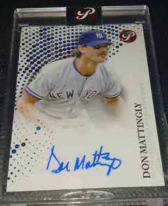DON MATTINGLY 2022 TOPPS PRISTINE AUTOGRAPHED ENCASED SEALED HARD SIGNED + BONUS - Picture 1 of 5