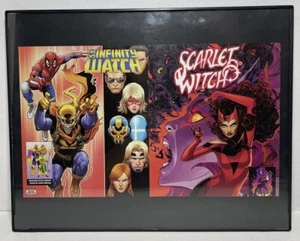 MCU Infinity Watch & Scarket Witch Wall Art Framed 11”x 14” - Picture 1 of 4