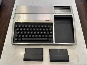 Computadora de colección Texas Instruments TI-99/4A completamente funcional SOLO COMPUTADORA - Imagen 1 de 10