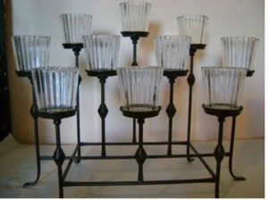 Vintage Partylite Country Comfort Hearth Votive / Tealight Holder P8405 Retired - Picture 1 of 3